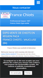 Mobile Screenshot of chenil-isnard.com